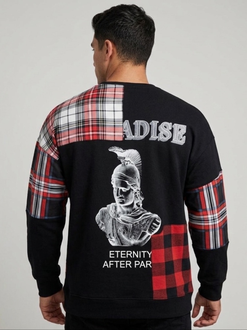 Streetwear Patchwork Sweatshirt Greek Statue
EBoy Grunge Eternity After Paradise